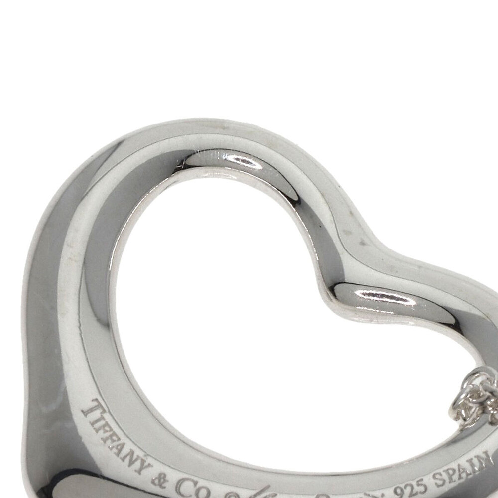 Tiffany Co Open Heart Necklace Silver - Picture 5 of 5